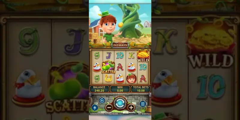 Chiến lược rinh hũ khủng trong game Jack và Cây Đậu Thần